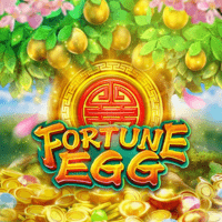 "FORTUNE EGG gameplay - Heavenly egg symbols with golden connections at multiplier effects"