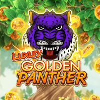 "LUXURY GOLDEN PANTHER gameplay - Deluxe leopard symbols with multiplier effects at luxury rewards"