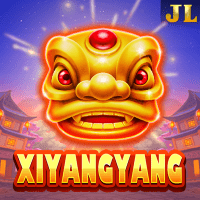 "XIYANGYANG gameplay - Village festival scene with friendly characters at firecracker bonus effects"