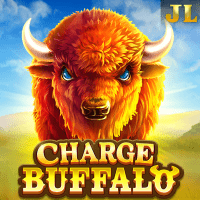 "Charge Buffalo gameplay - Massive 4x6 grid with scatter collections at wild multiplier effects"