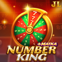 "Number King gameplay - Triple reel scene with number combinations at multiplier effects"