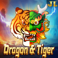 "Dragon & Tiger gameplay - Epic beast battle scene with poker twists at bonus features"