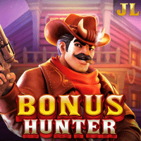 "Bonus Hunter gameplay - Wild west scene with gold frame transformations at cylinder bonus effects"