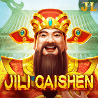 "JILI CAISHEN gameplay - Divine Caishen scene with Wild transformations at respin effects"