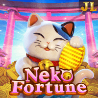 "Neko Fortune gameplay - Lucky cat scene with bouncing doll transformations at Wild effects"