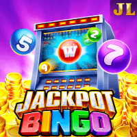"Jackpot Bingo gameplay - Bonus connection scene with golden ball effects at jackpot rewards"