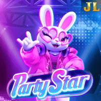 "Party Star gameplay - Underground club scene with rabbit DJ at party reel effects"