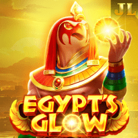 "Egypt's Glow gameplay - Ancient pyramid scene with Wild stack effects at elimination multipliers"