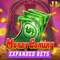 "Money Coming Expand Bets gameplay - Special wheel scene with multiplier effects at respin features"
