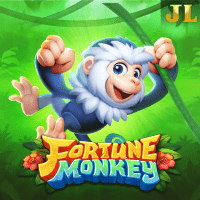 "Fortune Monkey gameplay - Playful jungle scene with monkey friends at bonus respin effects"
