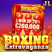 Boxing Extravaganza gameplay - God of Wealth scene with golden catch effects at cannon rewards