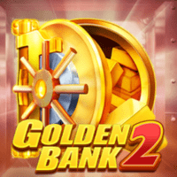 Golden Bank 2 gameplay - Luxury vault scene with Wild multiplier effects at bonus pool growth
