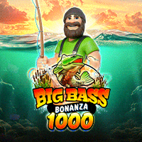 Big Bass Bonanza 1000 5x3 slot - nagtatampok ng fisherman wilds na nangongolekta ng money symbols hanggang 1,000x at increasing multipliers hanggang 10x