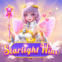 Starlight Wins 5x4 slot - nagtatampok ng golden symbols na nagiging wild, tumbling multipliers hanggang 10x, at 2,000 ways to win