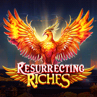 Resurrecting Riches 6x3 slot - nagtatampok ng money symbols hanggang 500x, phoenix collect symbol, at shadow feature sa free spins