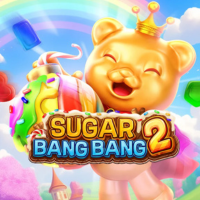 SUGAR BANG BANG 2 gameplay - Sweet candy cascade with multiplier stacking at golden symbol effects